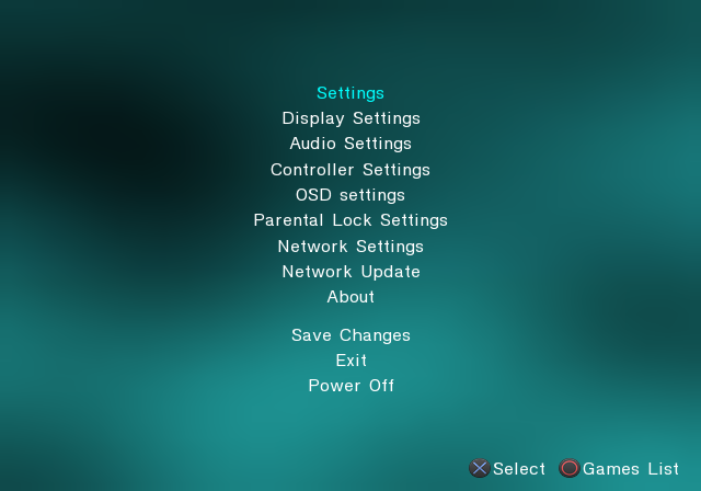 Open Settings with X