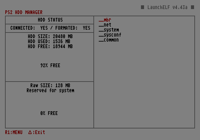 wiki  Setup / Loading from HDD on PS2